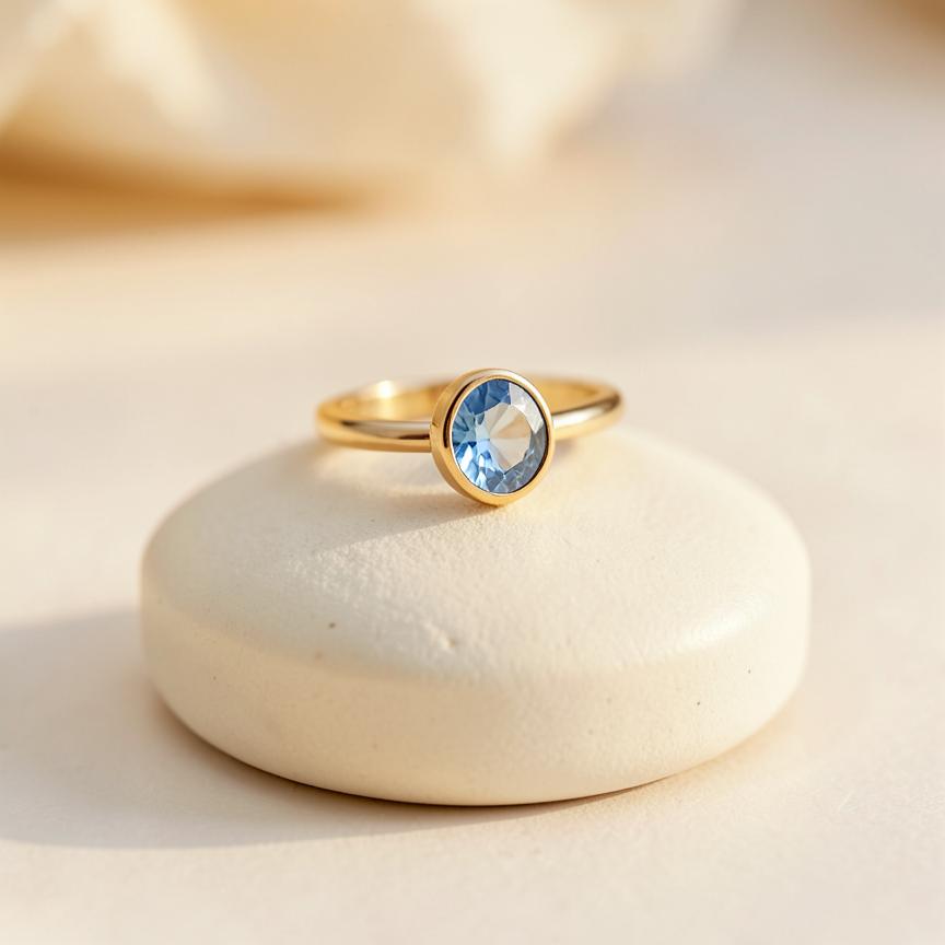 Sky Topaz Ring